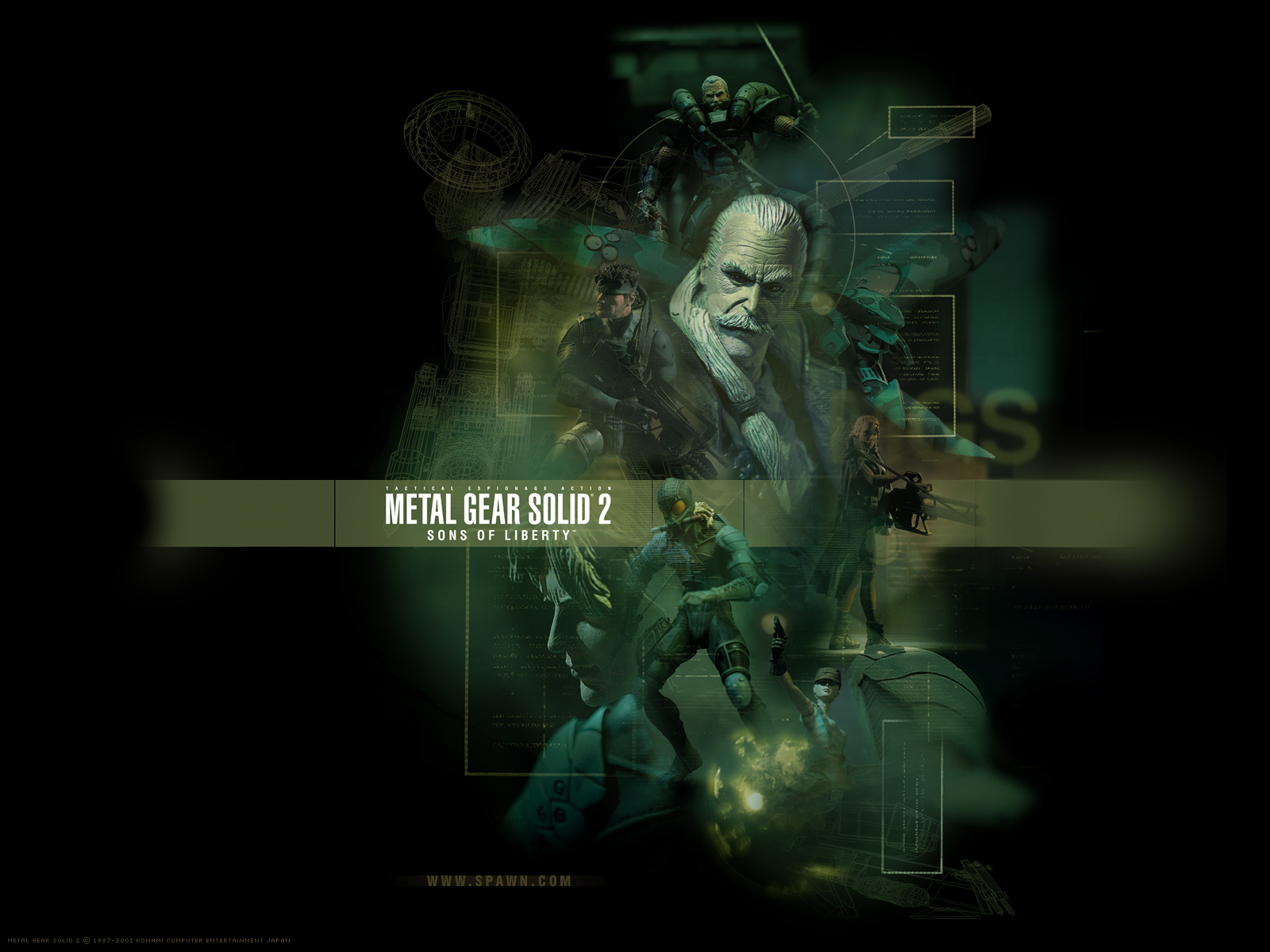 Metal Gear Solid 2: Sons of Liberty HD Wallpaper and Background