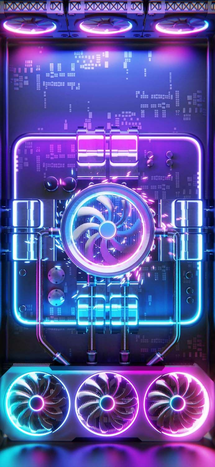 Gaming CPU iPhone Wallpaper HD
