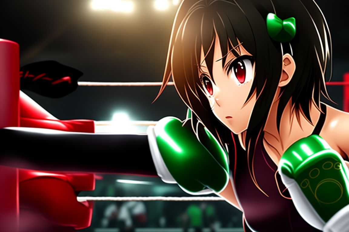 Sumi vs Chizuru (Boxing Match) - Colored version : r/KanojoOkarishimasu
