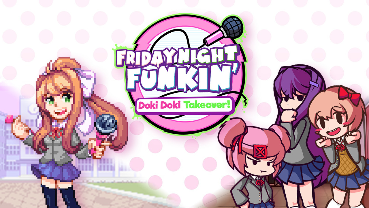 Friday Night Funkin Doki Doki Takeover! By Kny Fan