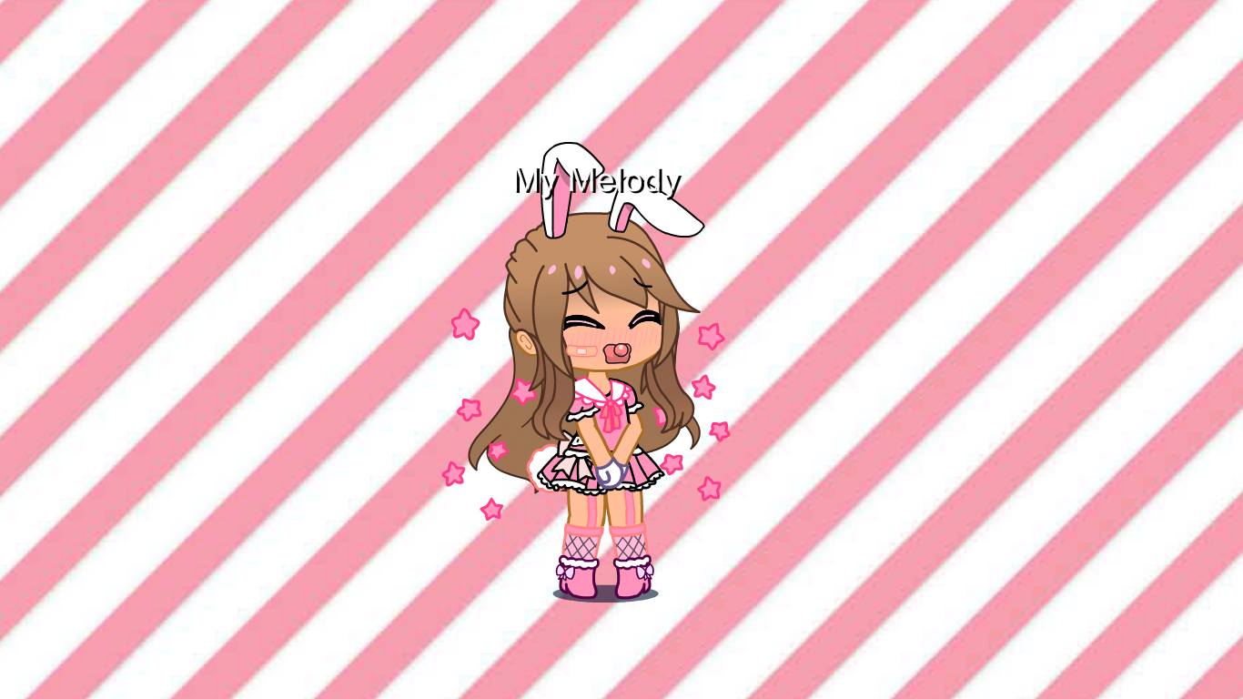 First Post here, here's my oc My Melody :3 (feedback on her design welcome!)