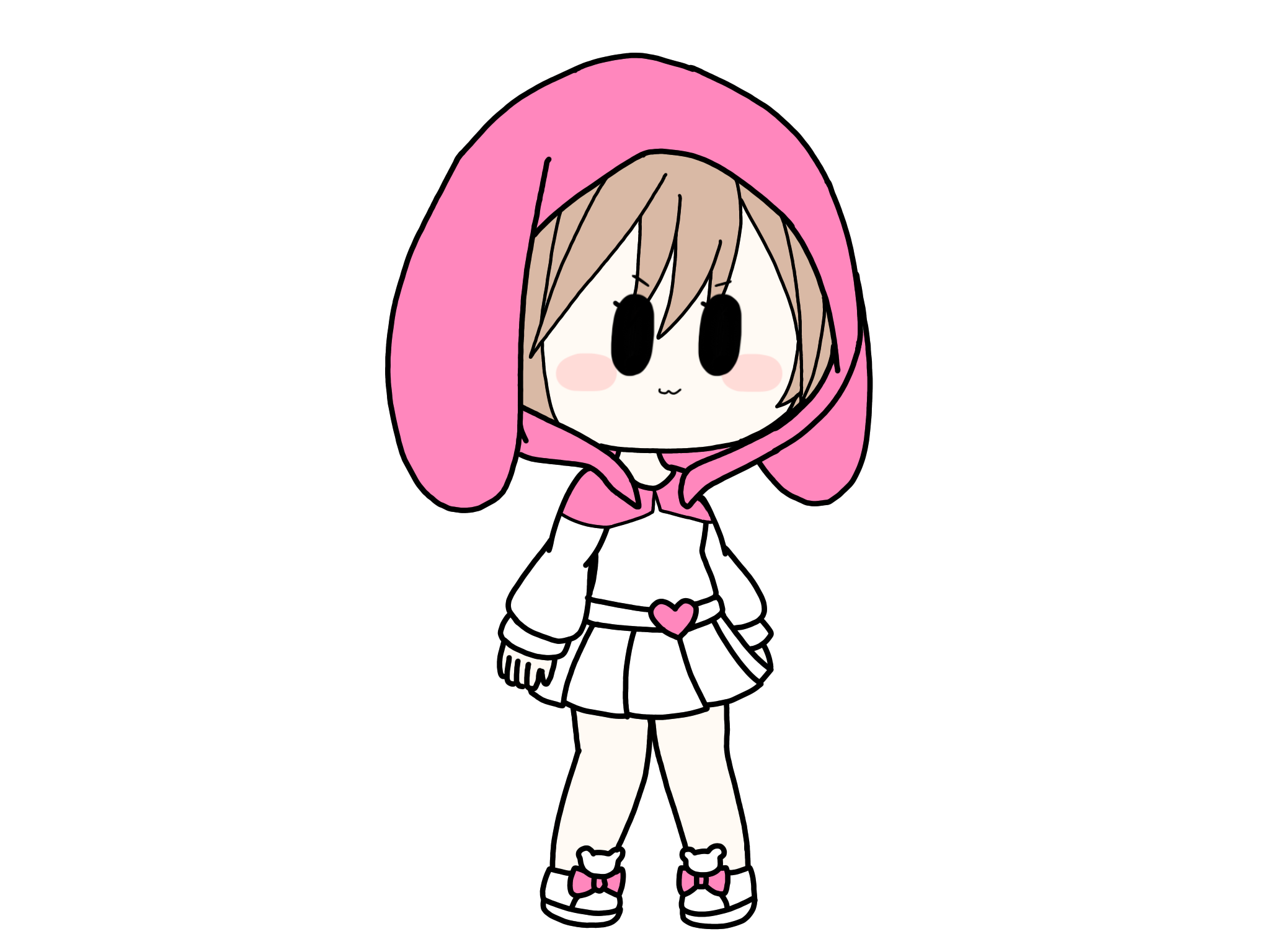 My Melody Gacha Edit. Chibi drawings, Chibi, Drawings