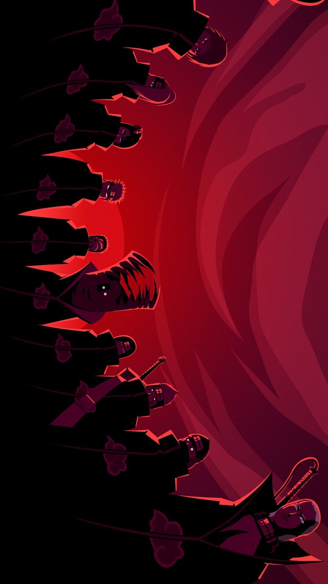 Обои Naruto. Wallpaper naruto shippuden, Anime akatsuki, Anime shadow