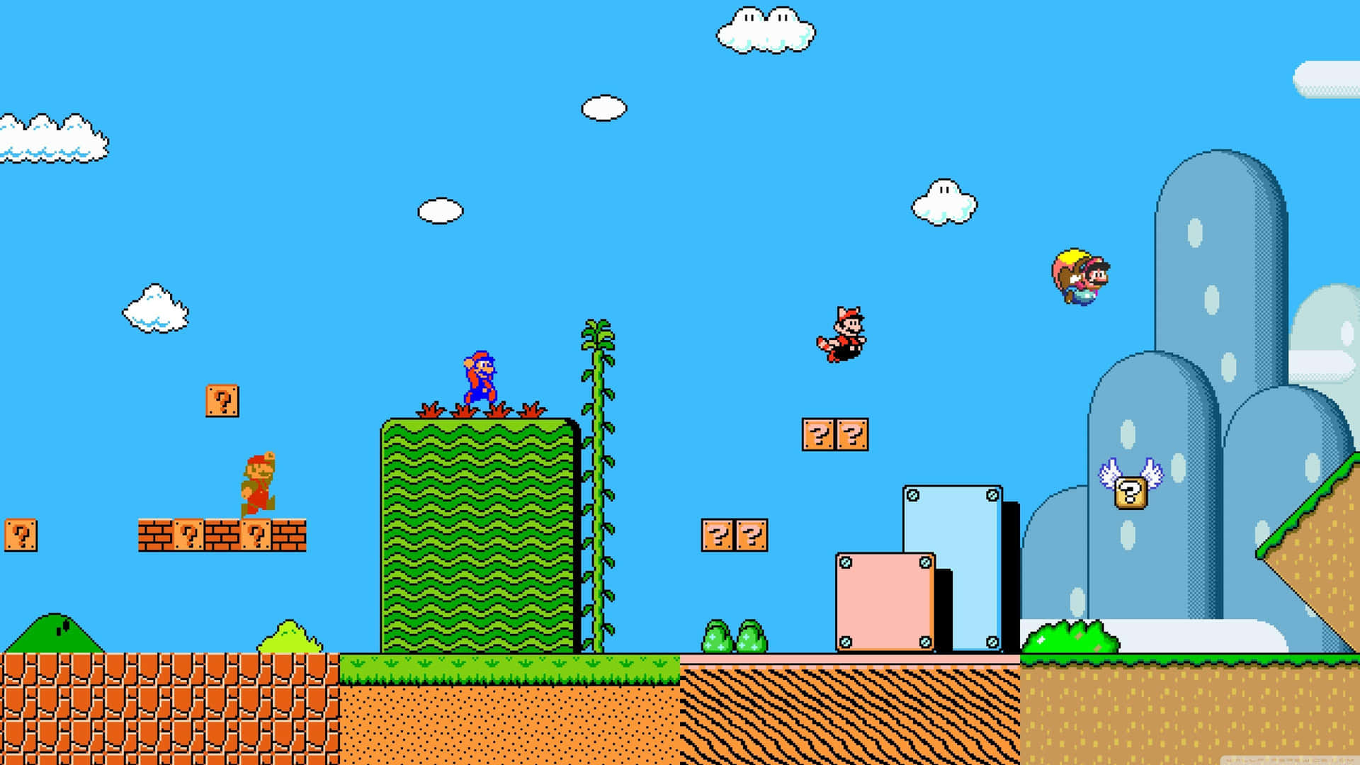 Classic Super Mario Wallpaper