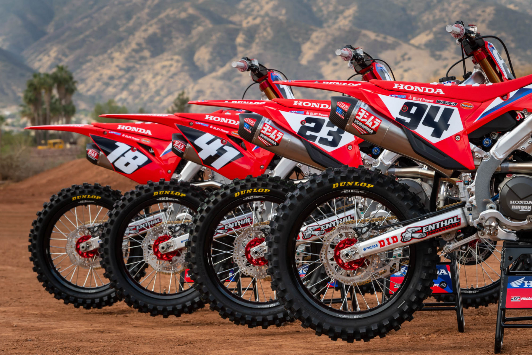 Team Honda HRC Photo Shoot