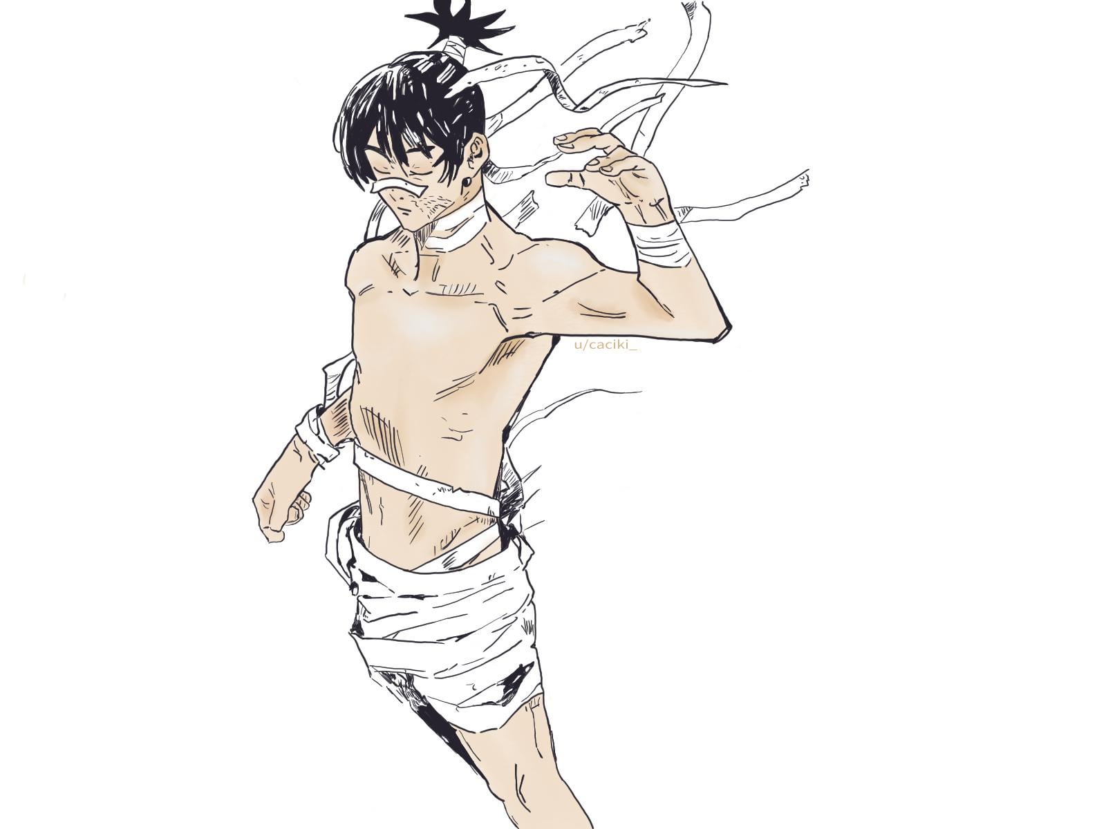 manga ch. 79// mechamaru looked so cute so i couldnt help it