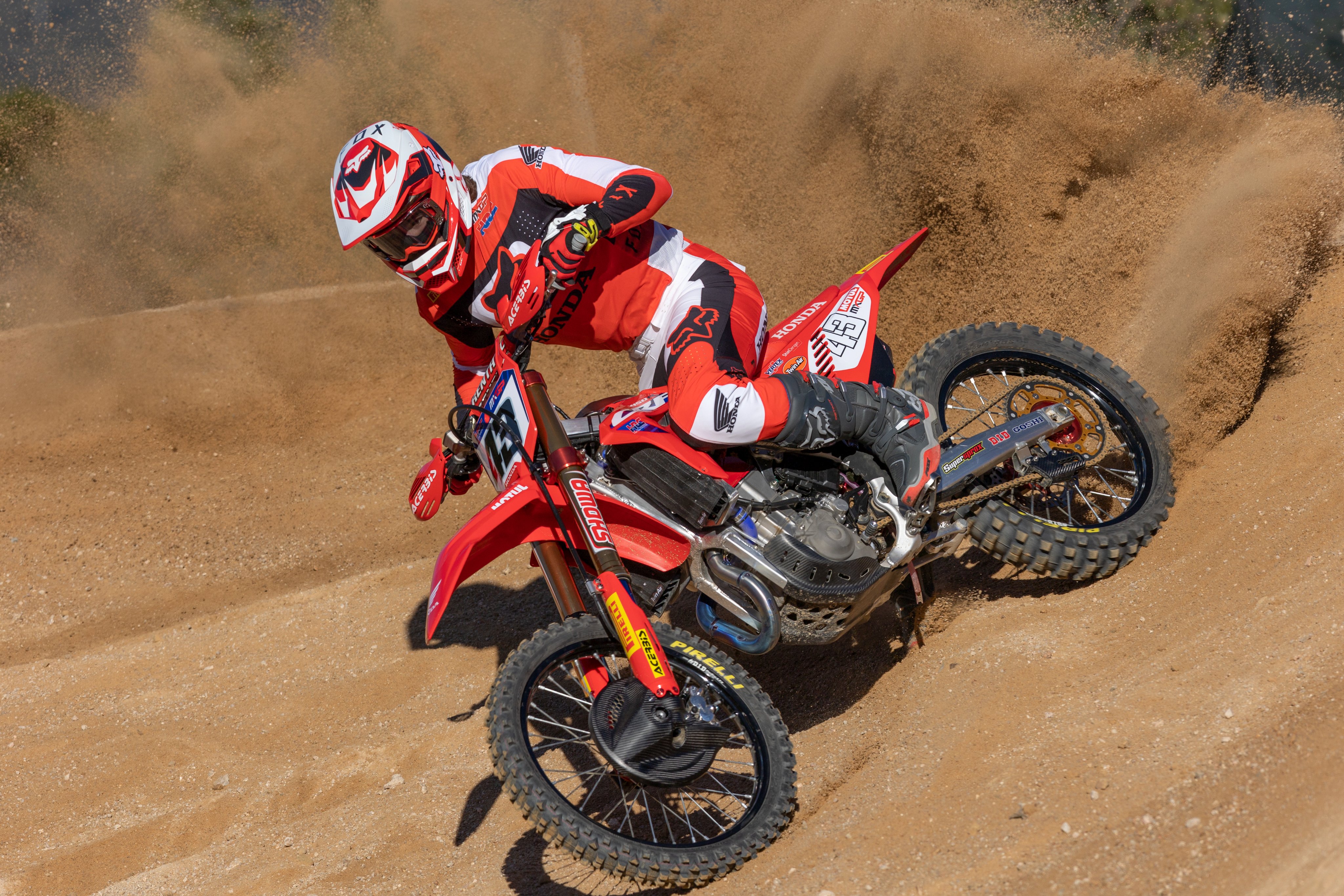 Honda Racing Global you see the HRC MX launch video last week? Would you like some MXGP image for your desktop wallpaper? We've got you covered with Tim Gajser