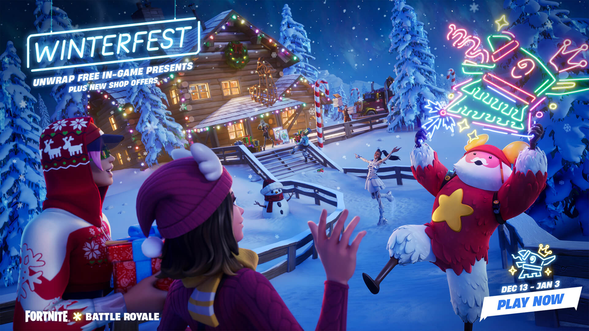 Fortnite Winterfest 2022 Includes Free In Game Items And More!