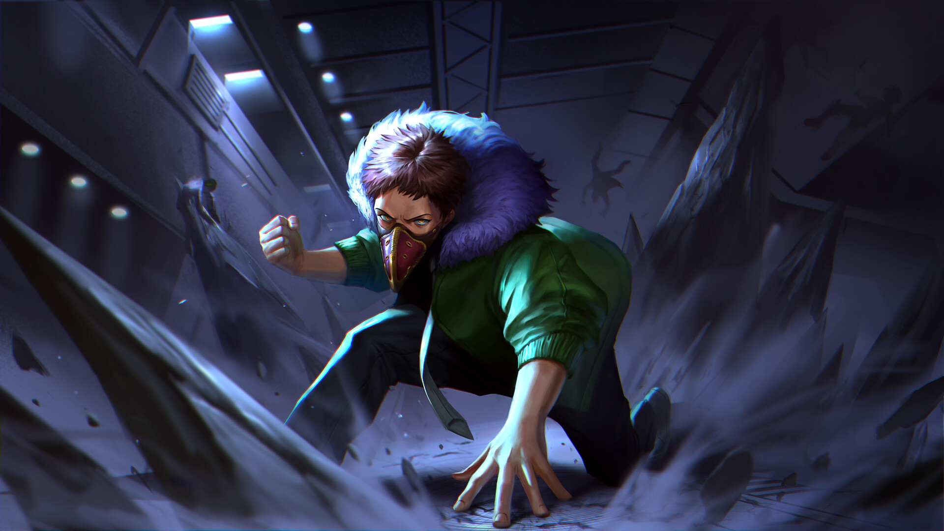 Download Overhaul (My Hero Academia) Anime My Hero Academia HD Wallpaper