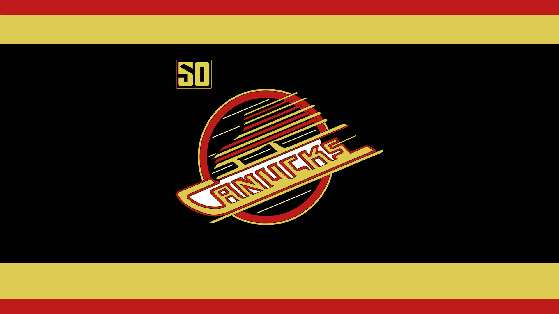 I made a canucks skate logo desktop wallpaper. Doesn't look too bad imo
