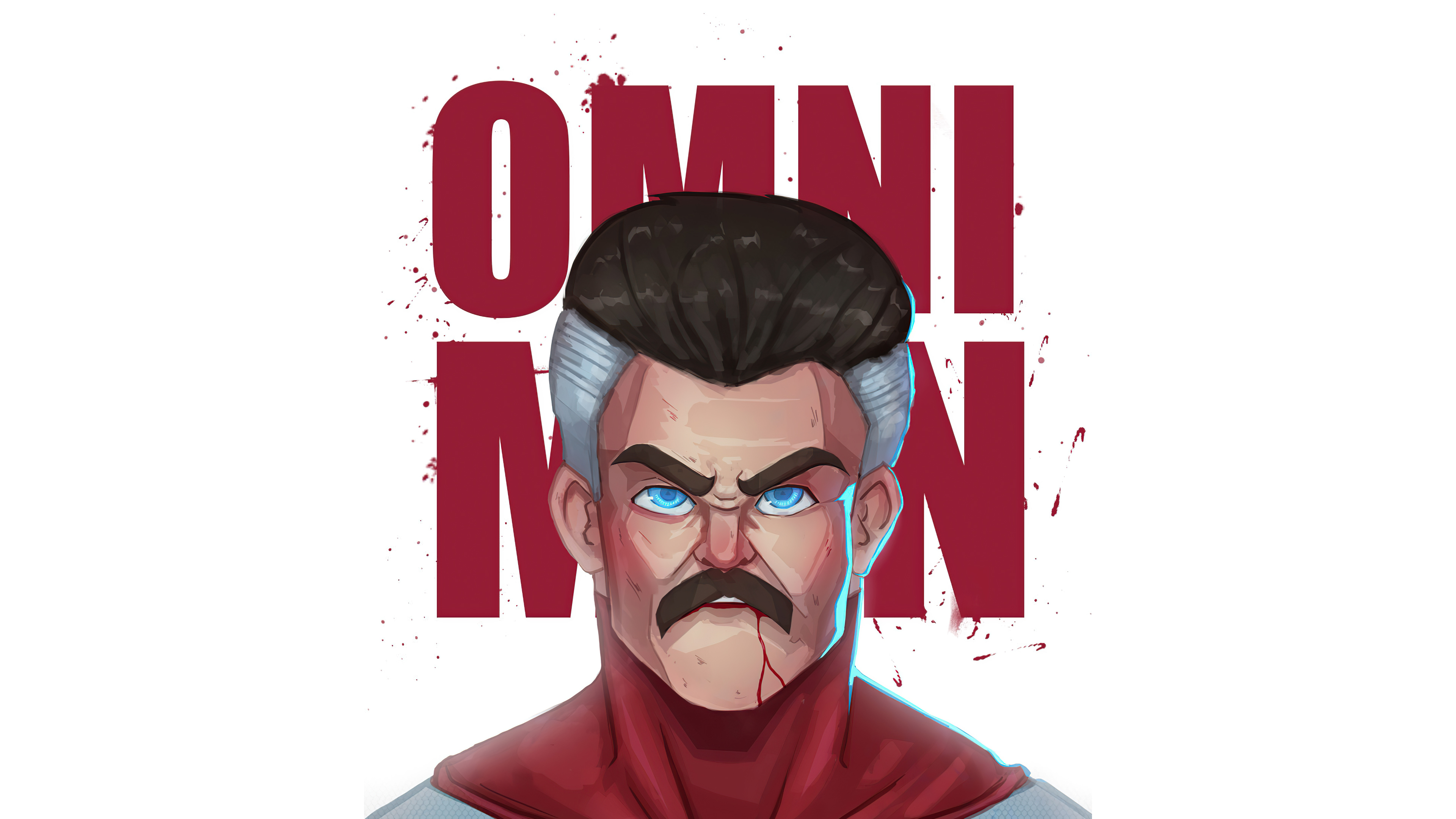 Omni Man Minimal 4k, HD Tv Shows, 4k Wallpaper, Image, Background, Photo and Picture