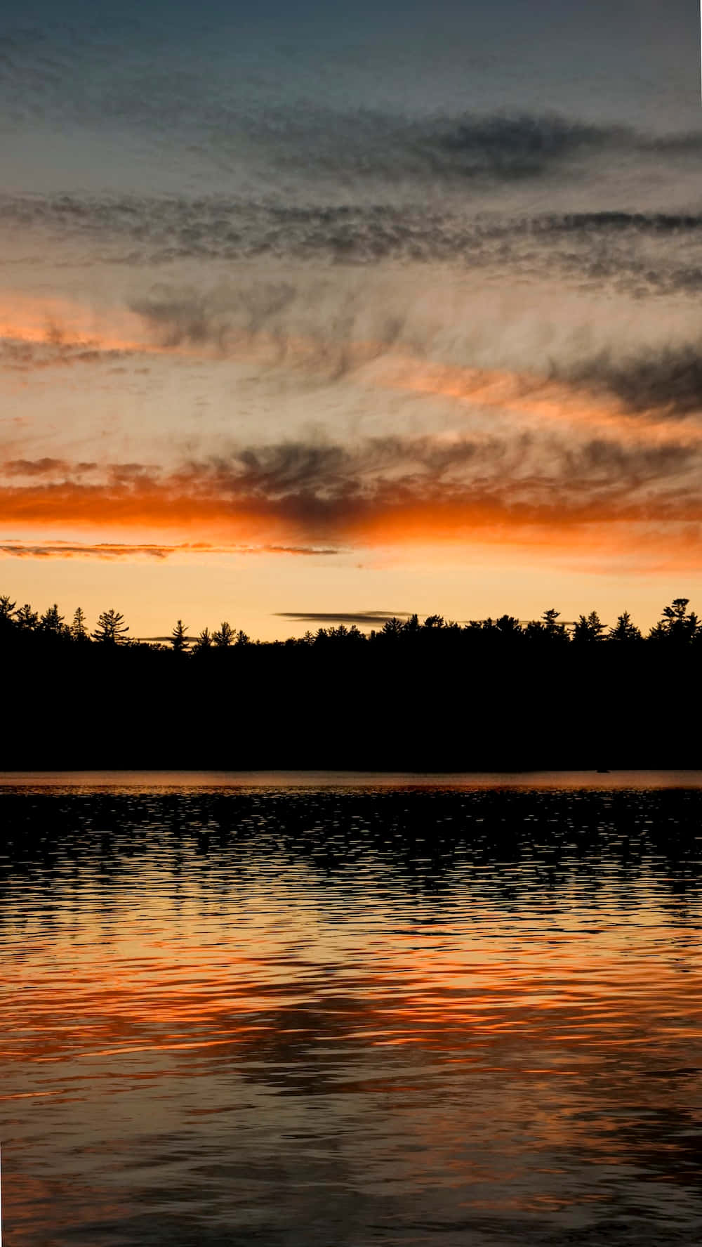 Fall Sunset Wallpaper
