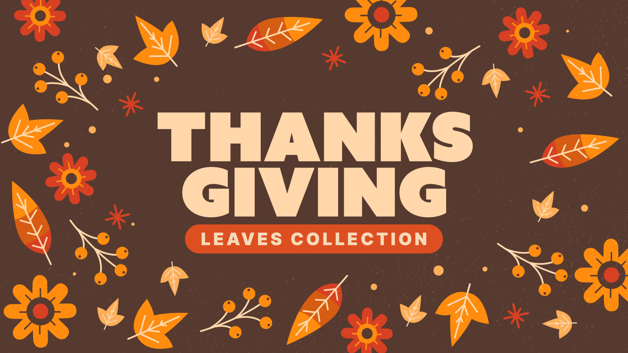 Thanksgiving Leaves Motion Background
