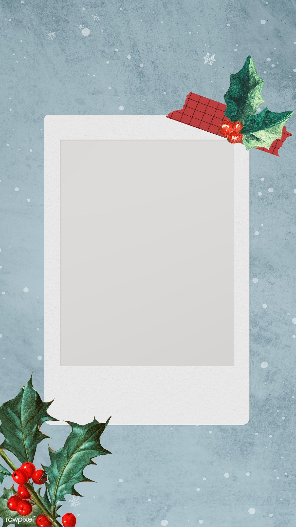 Festive blank Christmas film mobile wallpaper / Donlaya #vector #vect. Mobile wallpaper, Christmas wallpaper, Framed photo collage