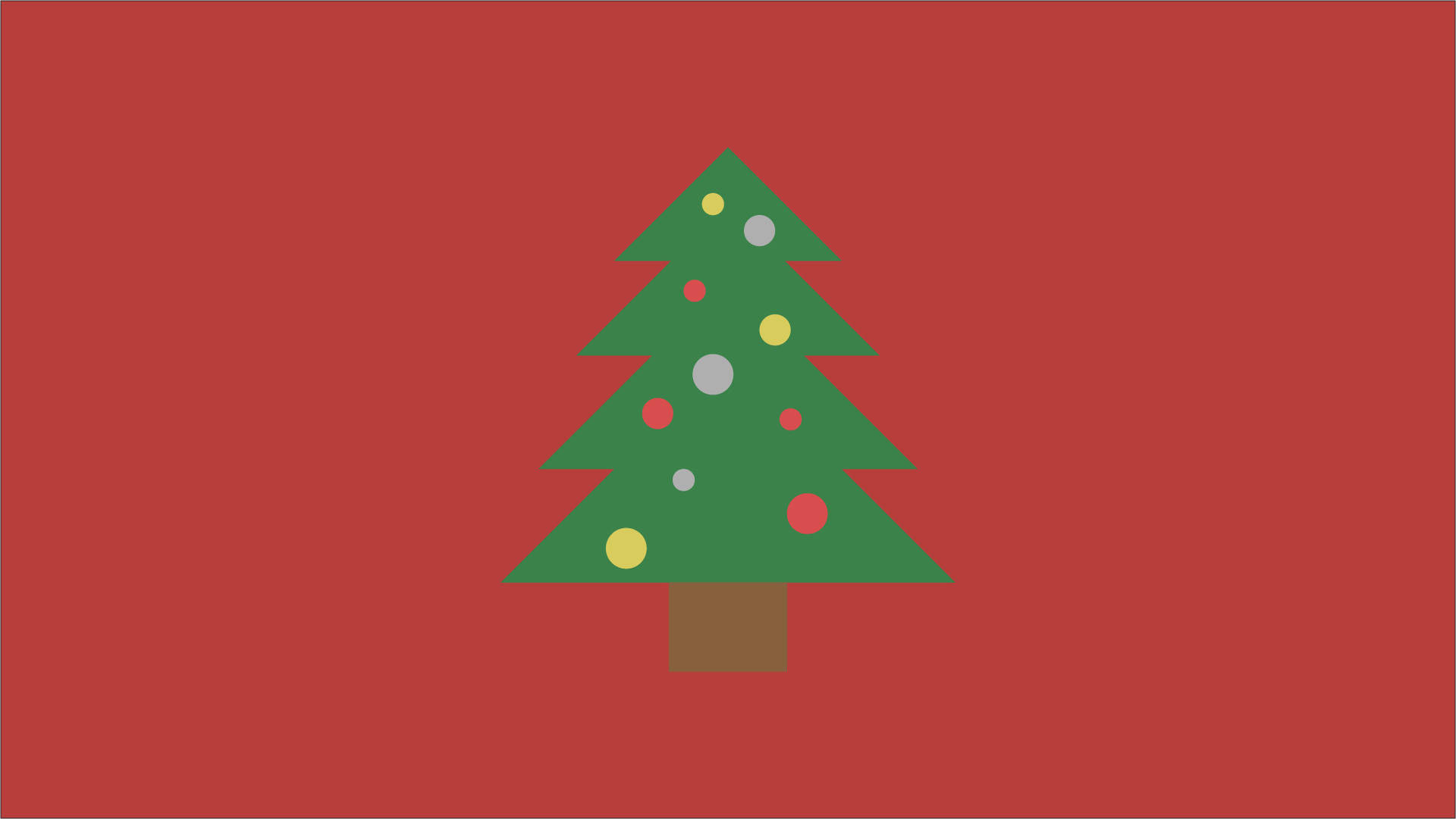 Minimalist Christmas Wallpaper