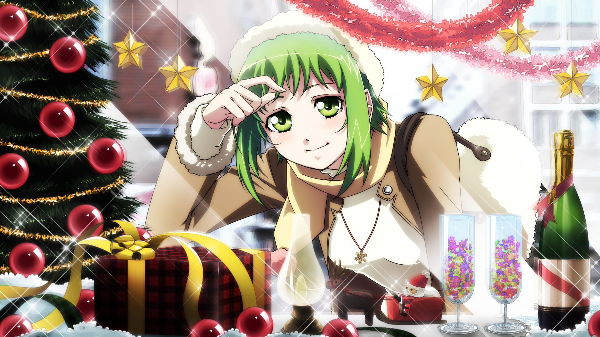 christmas gumi vocaloid. konachan.com.com Anime Wallpaper