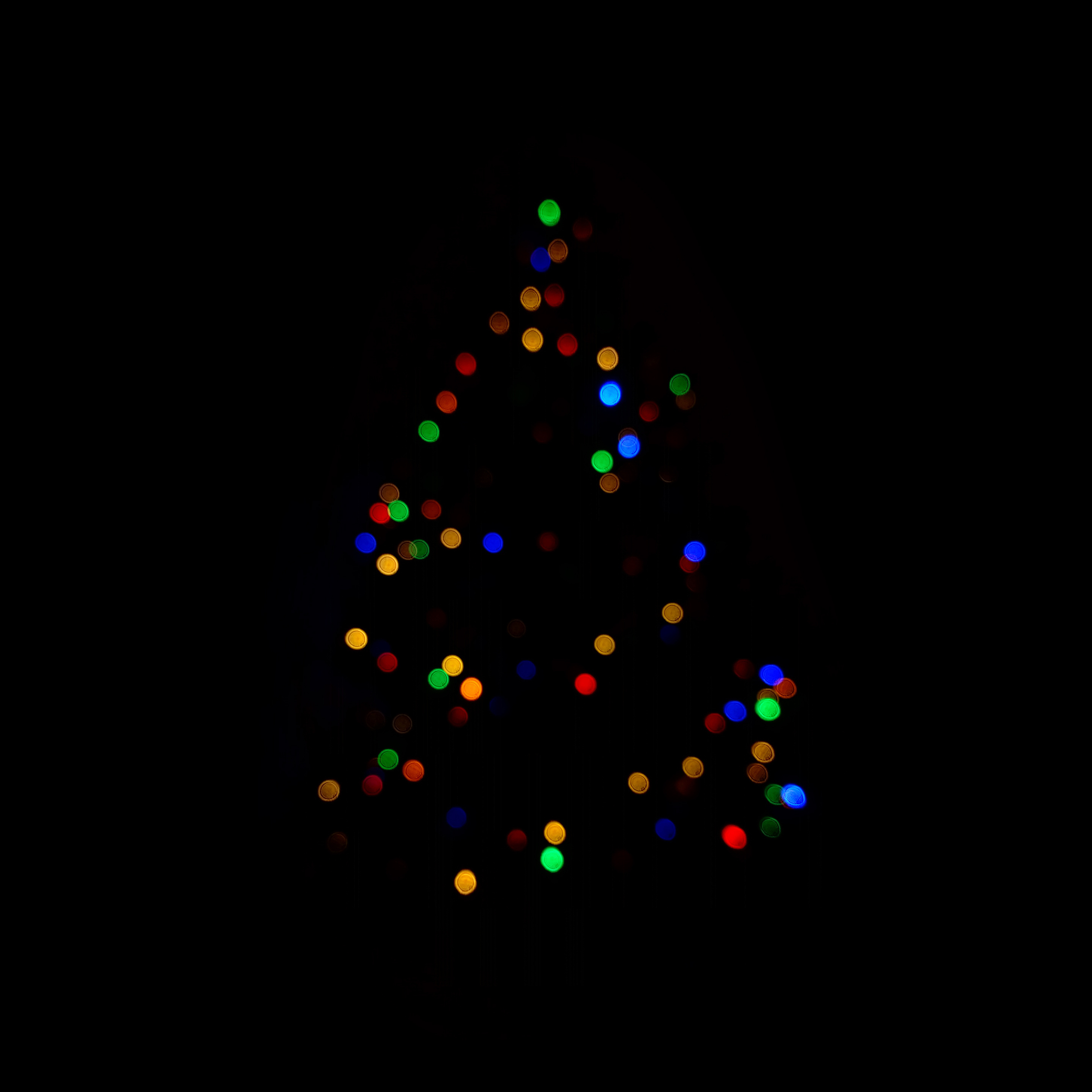 Christmas Tree Minimalism Dark 4k iPad Pro Retina Display HD 4k Wallpaper, Image, Background, Photo and Picture