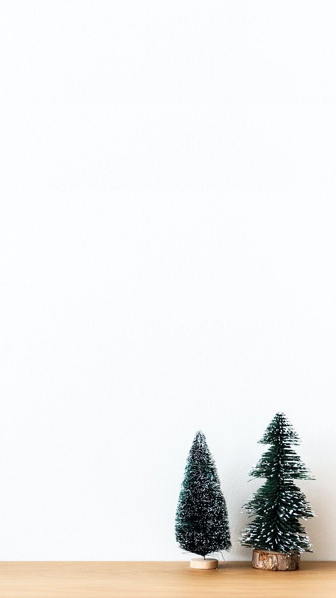 Mini Christmas trees phone wallpaper. free image / nunny. Christmas phone wallpaper, Christmas background, Winter background