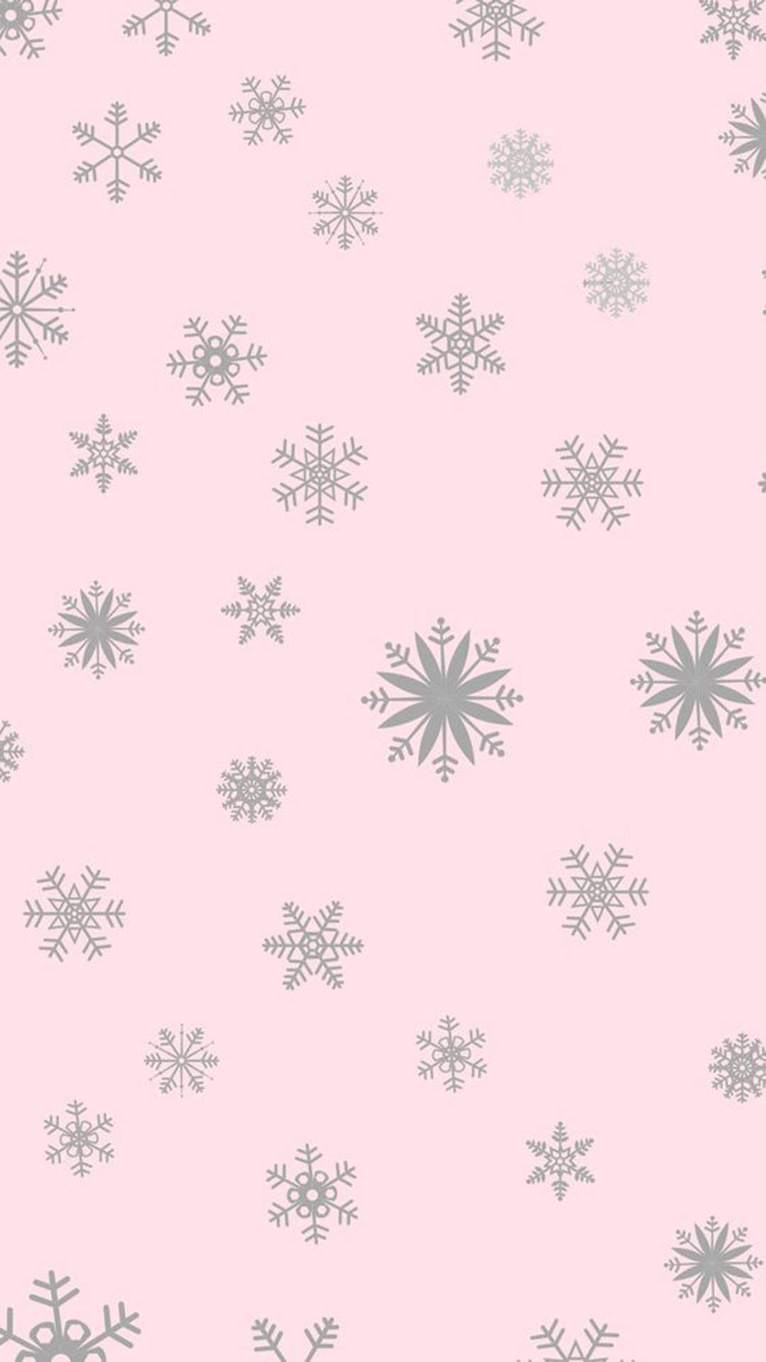 Download Instagram Story Winter Snowflakes Pattern Wallpaper
