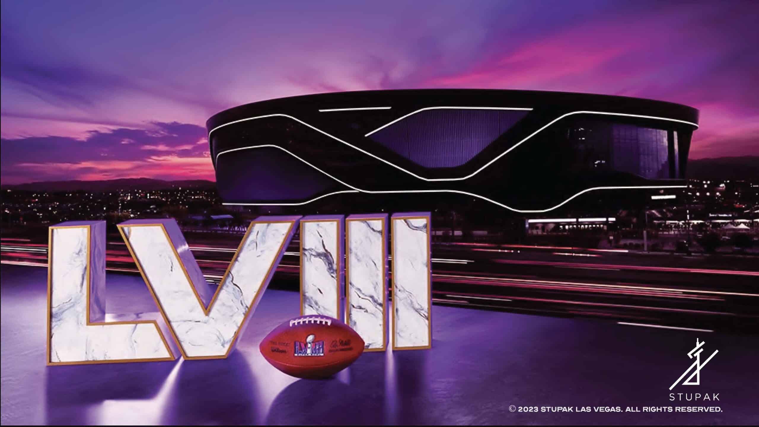 Super Bowl LVIII in Las Vegas at Allegient Stadium