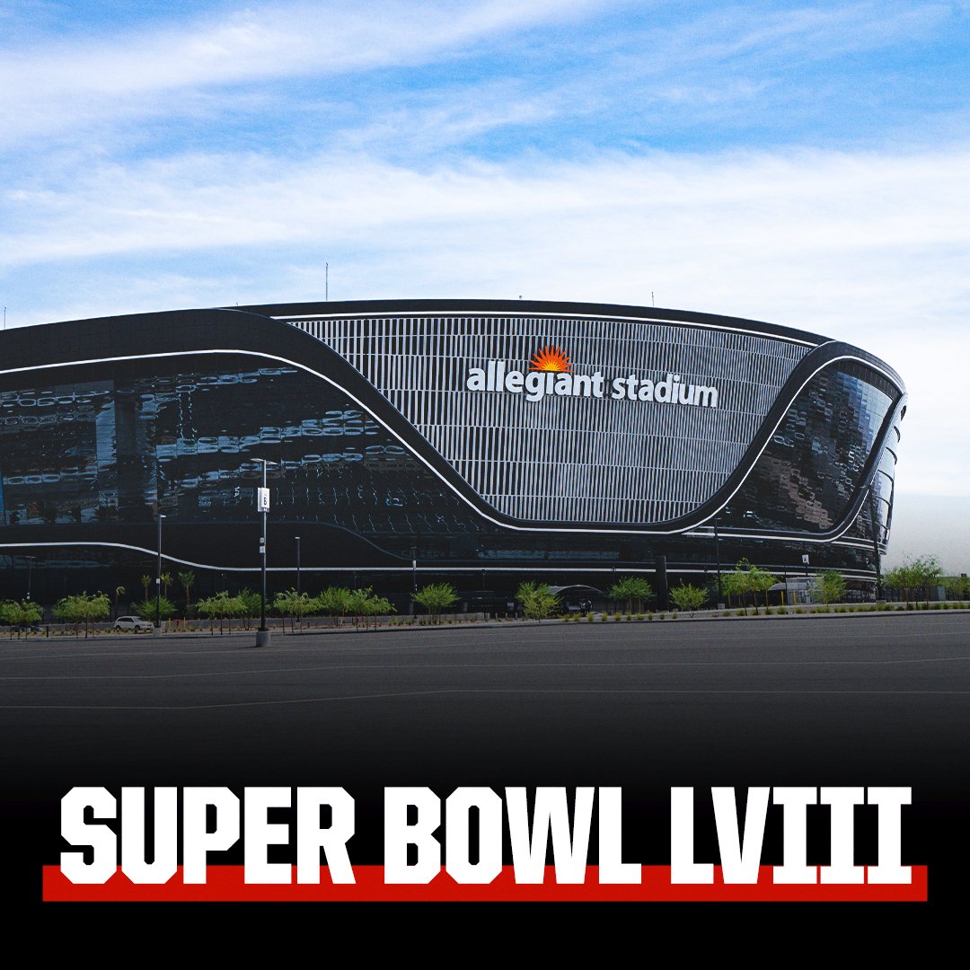 SportsCenter NFL has announced Las Vegas' Allegiant Stadium as the site of Super Bowl LVIII in 2024. ➡️