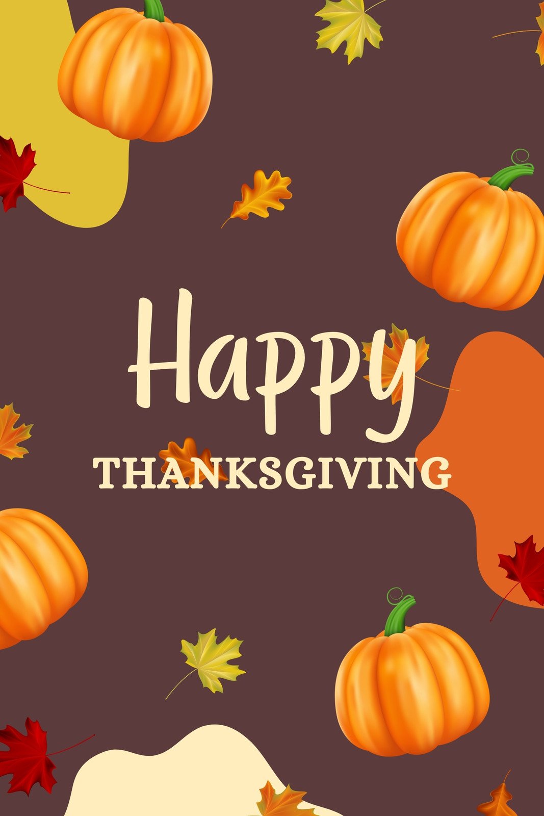 Design and Print Custom Portrait Thanksgiving Cards