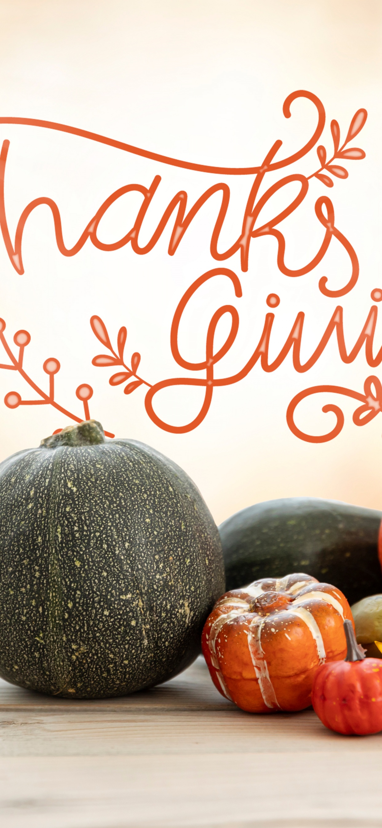 Thanksgiving Day Wallpaper 4K, Happy Thanksgiving, Pumpkins