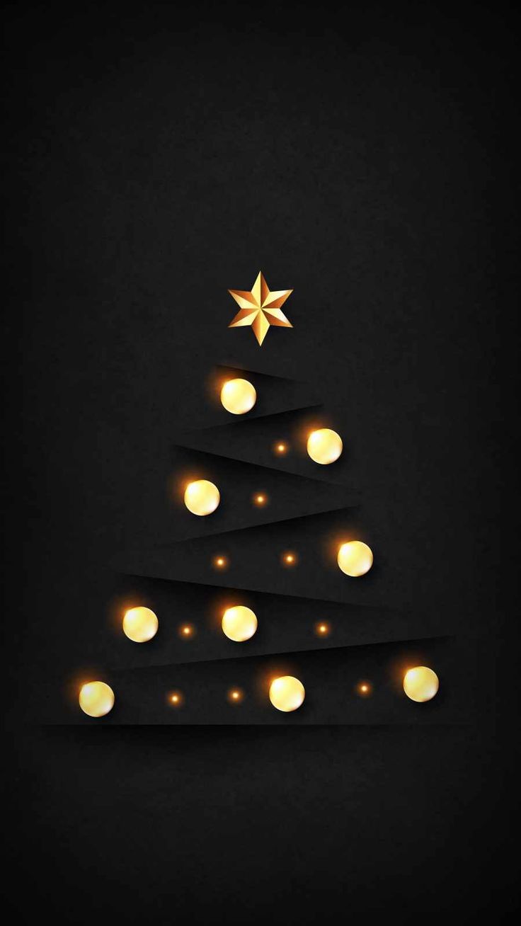 Christmas Tree Minimal Art IPhone Wallpaper Wallpaper, iPhone Wallpaper. iPhone wallpaper, iPhone wallpaper image, Free iphone wallpaper