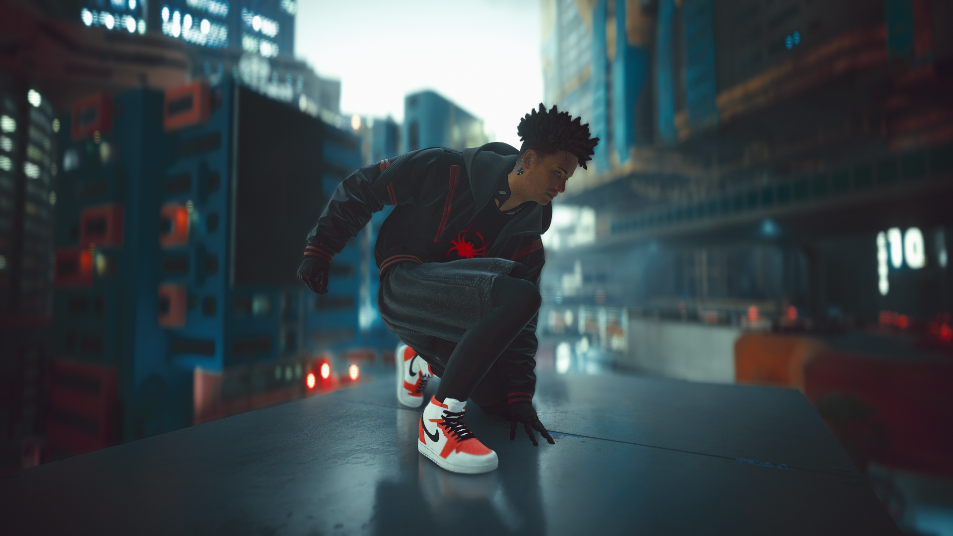 Masc V Miles Morales drip v2