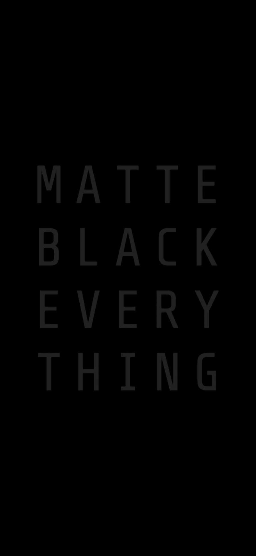 MATTE BLACK EVERYTHING Wallpaper, iPhone Wallpaper. iPhone wallpaper, Matte black, Free iphone wallpaper