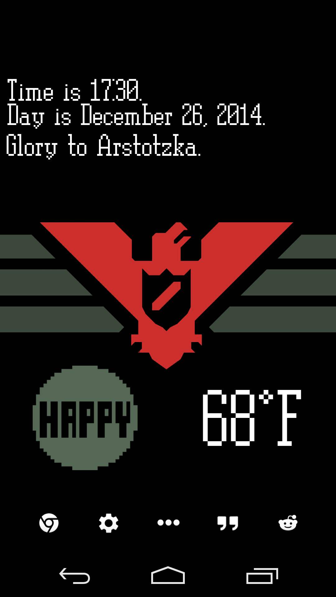 ENTERTAINMENT Glory to Arstotzka