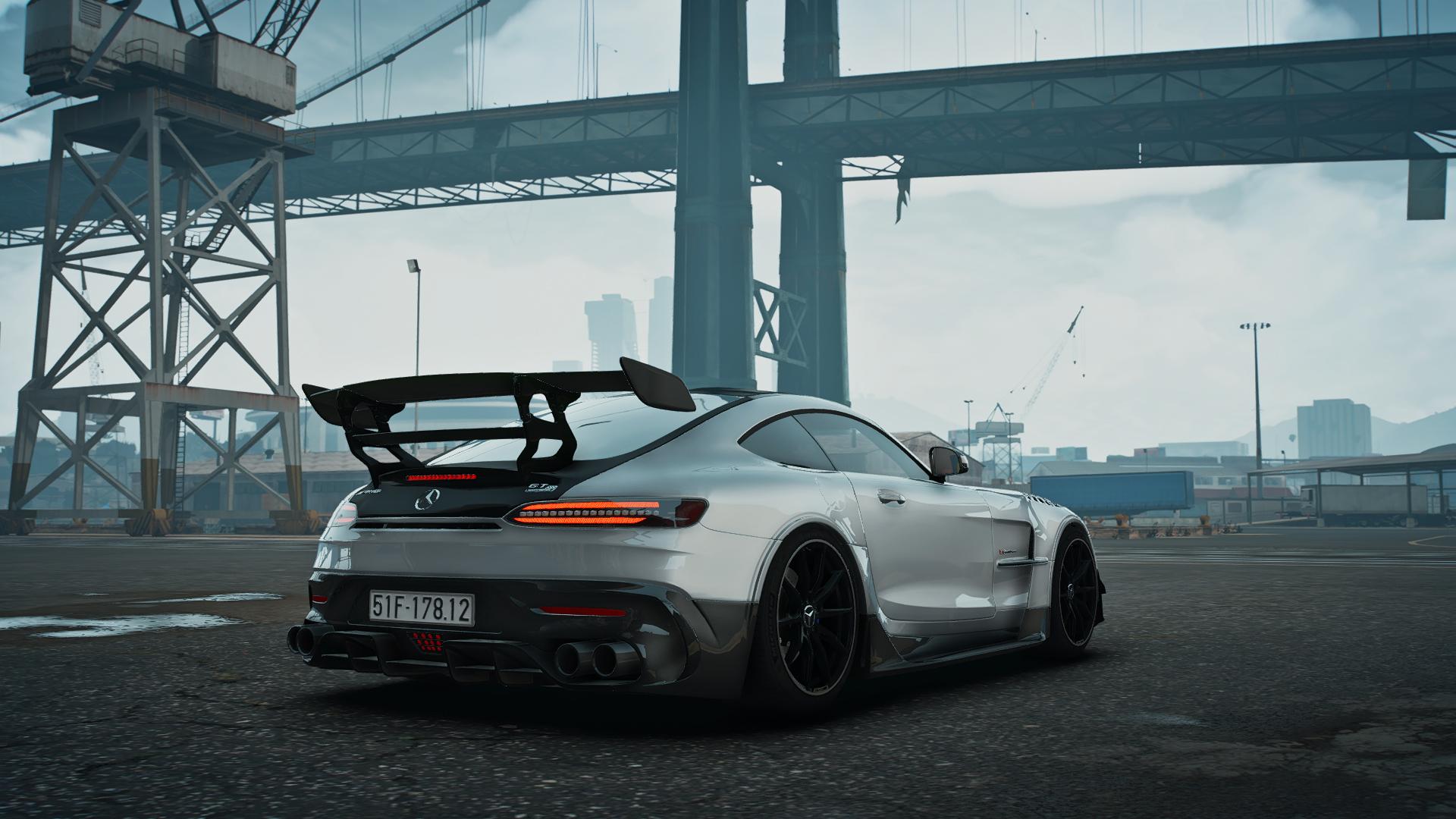 Mercedes Benz AMG GTR Black Series [Add On]