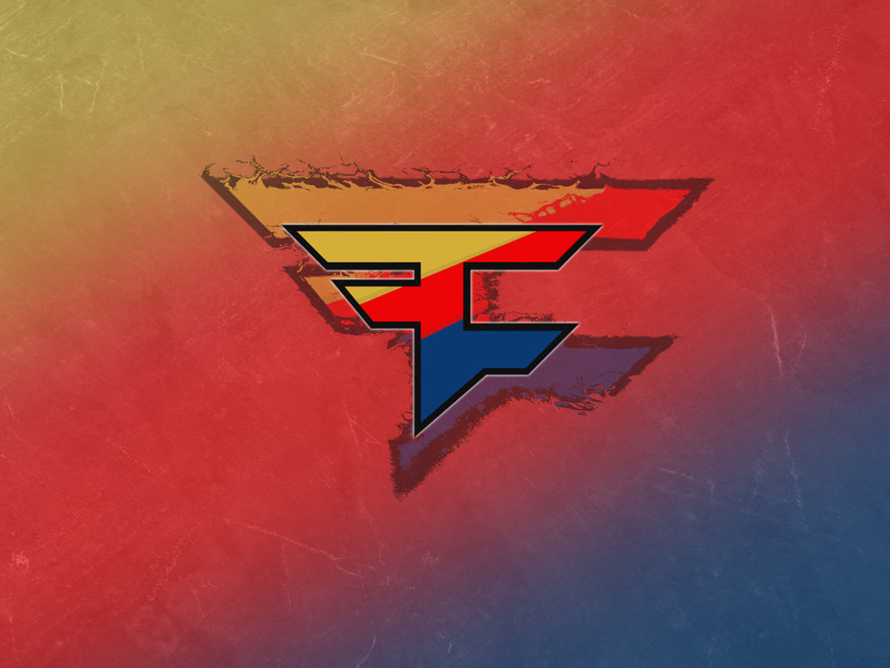 Download Wallpaper Reflection, Logo, Team, Counter Strike, Clan, Csgo, Cs Go, Fade, Section Games In Resolution 1280x960