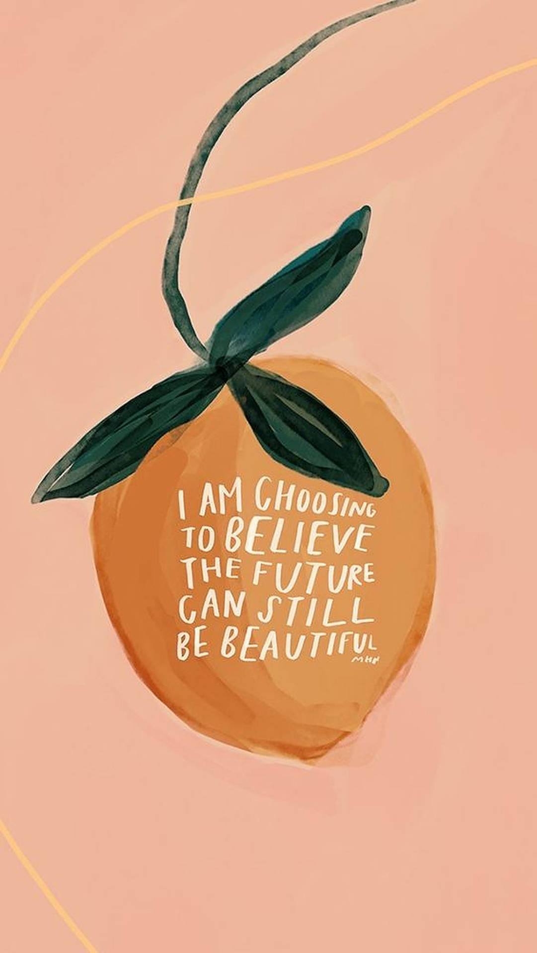 Download Beautiful Future Positive Quotes Wallpaper