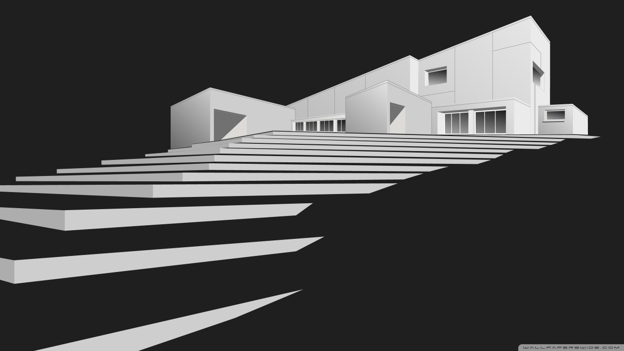 3D Building Model Ultra HD Desktop Background Wallpaper for 4K UHD TV, Multi Display, Dual Monitor, Tablet