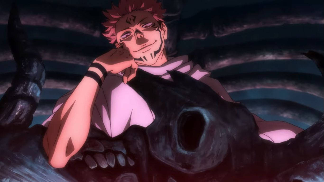 Download Sukuna, the Cursed King of Jujutsu Kaisen Wallpaper