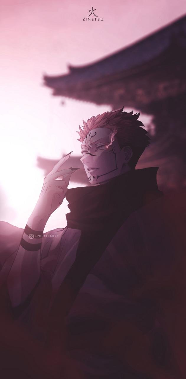 Sukuna anime Wallpaper Download