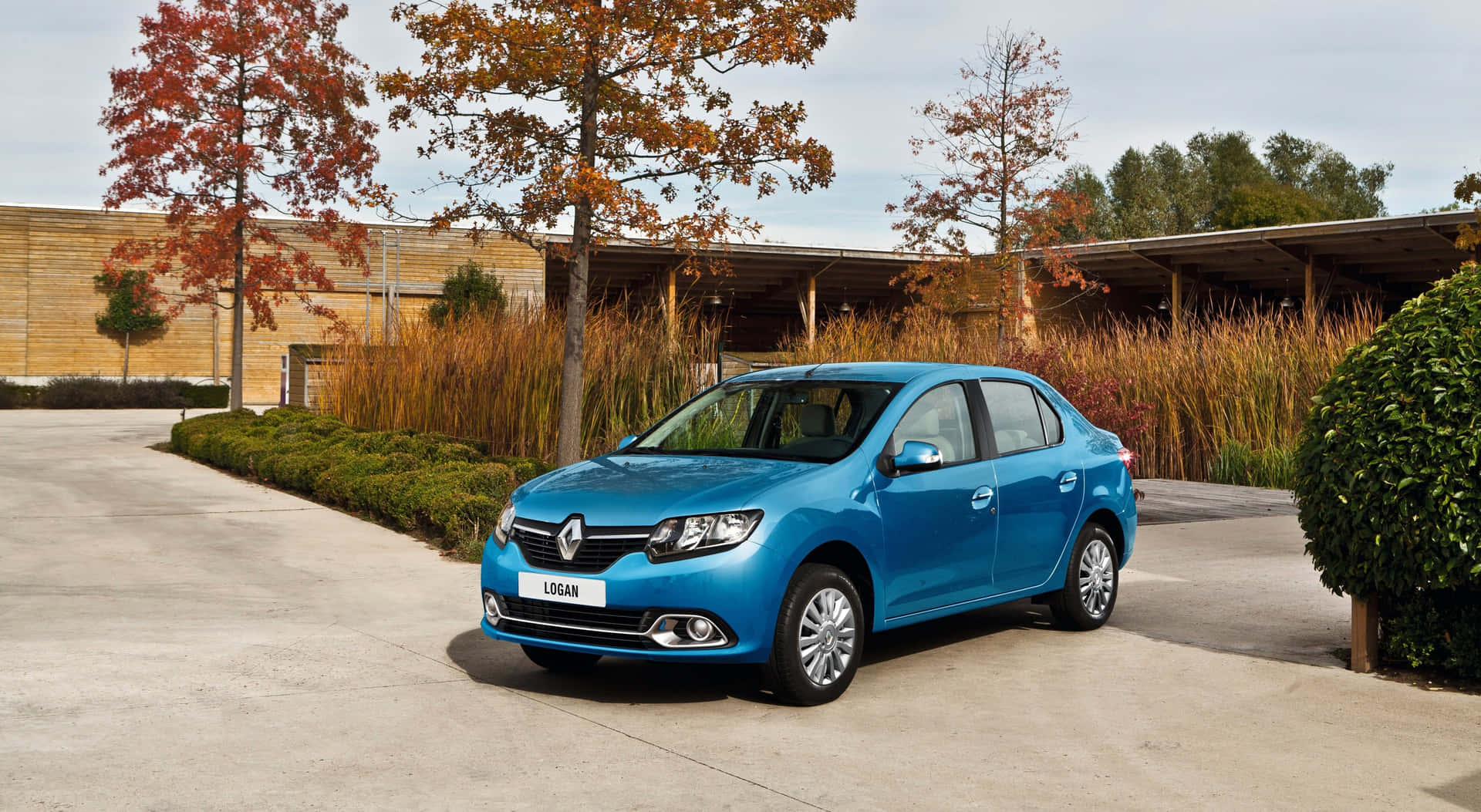 Download Sleek And Stylish Dacia Logan Wallpaper