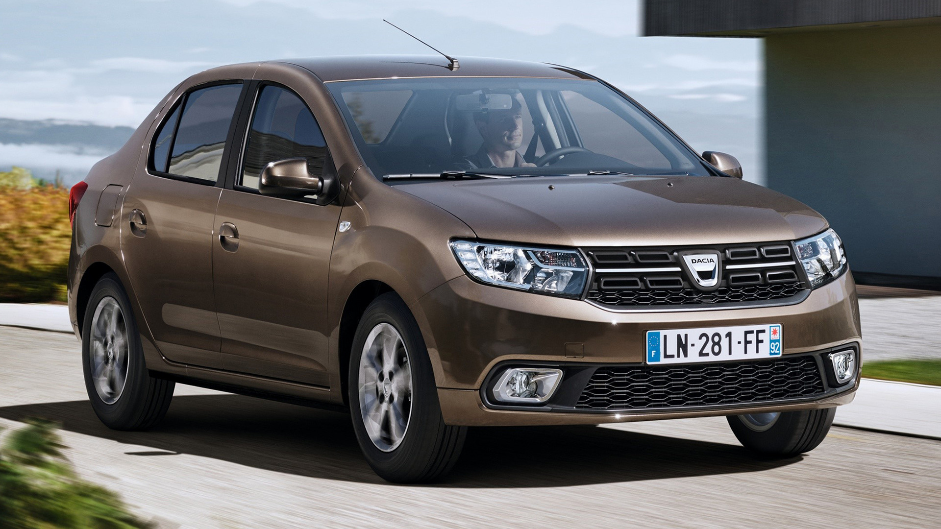 Dacia Logan and HD Image