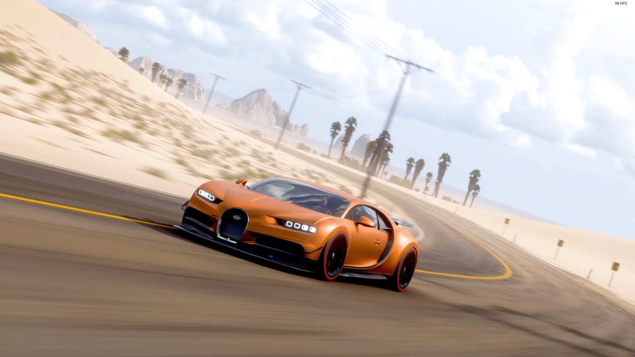 Andrew Tate plays Forza Horizon 5 Bugatti Chiron