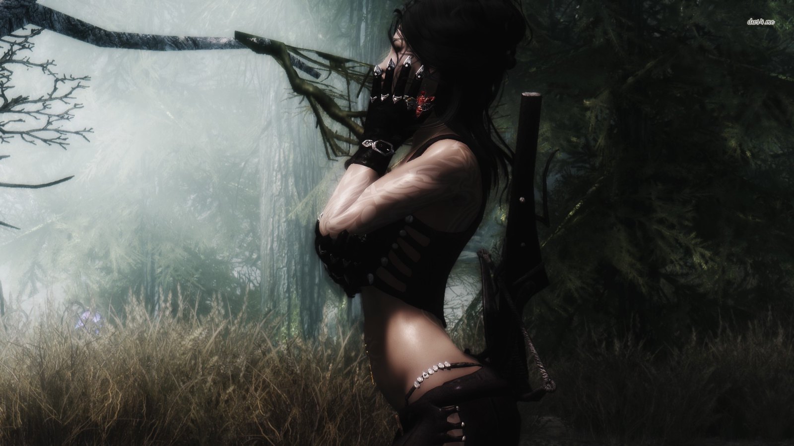 The Elder Scrolls V Skyrim Game Girl HD Wallpaper