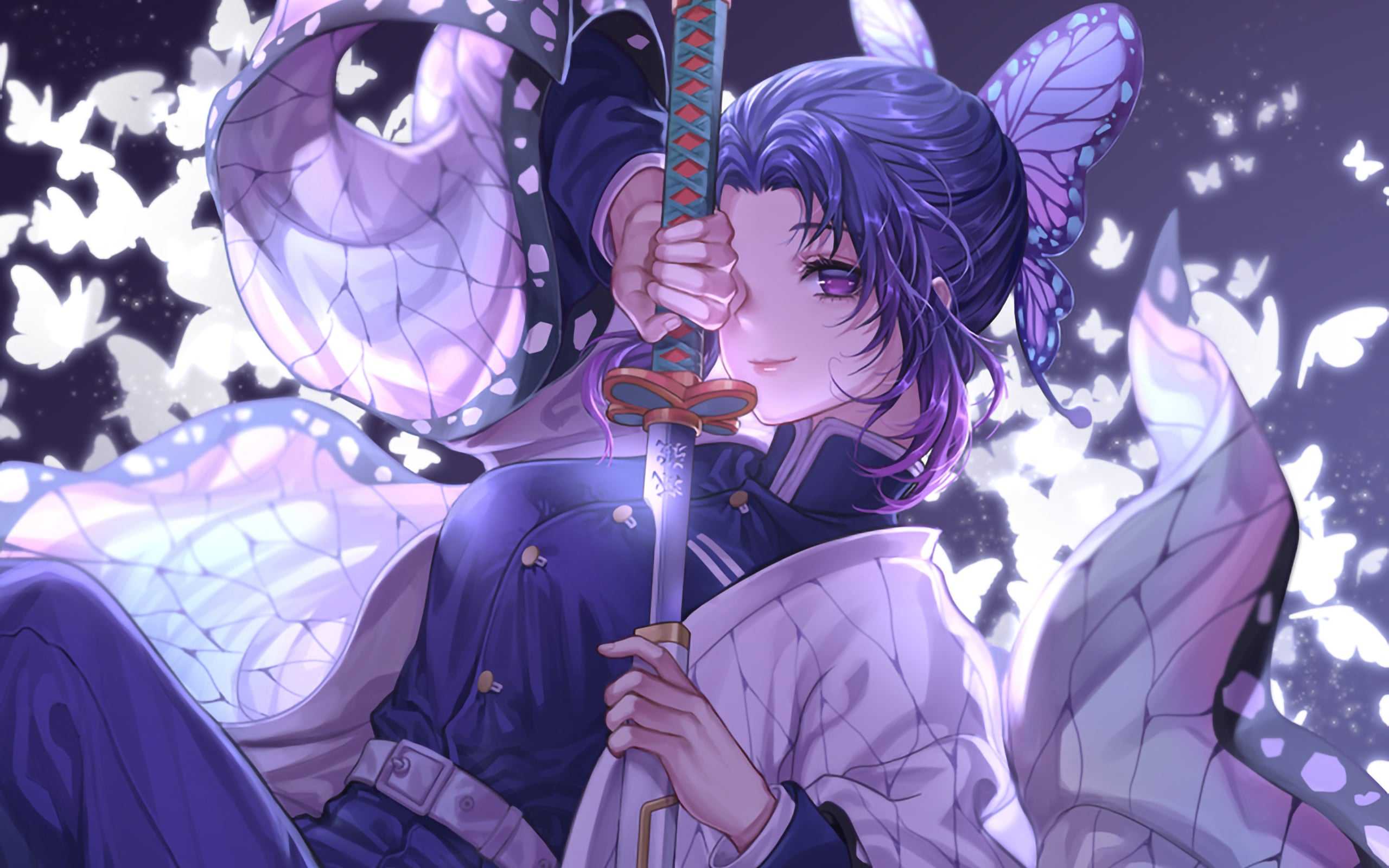 Shinobu Kocho Wallpaper Desktop