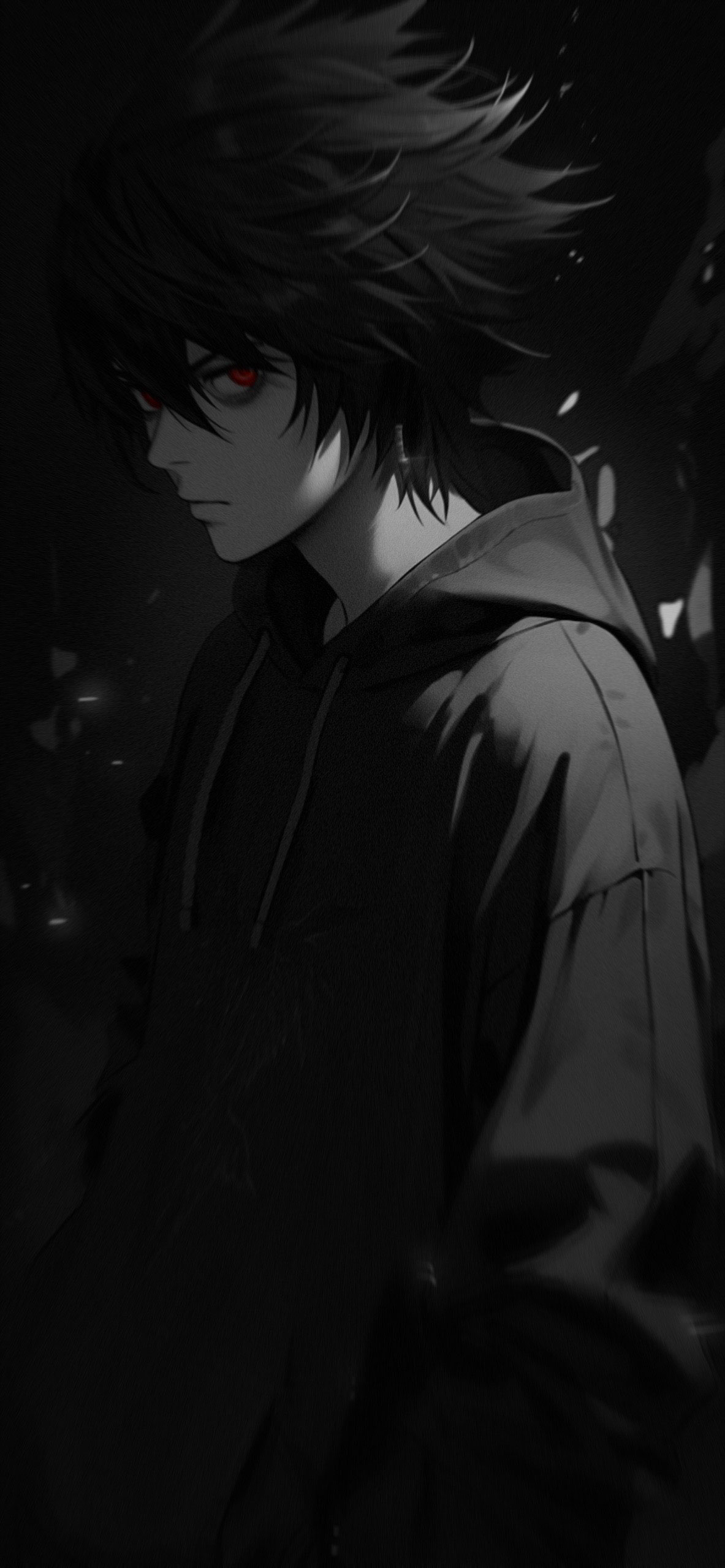 Death Note L Black Wallpaper