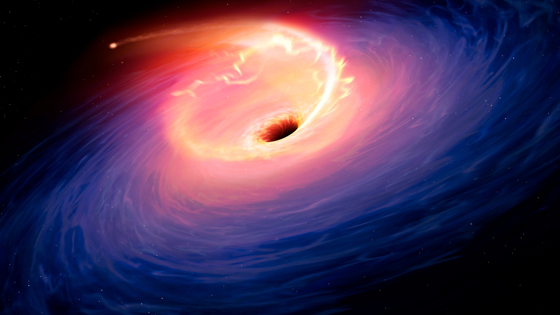 Black Hole Space HD Wallpaper
