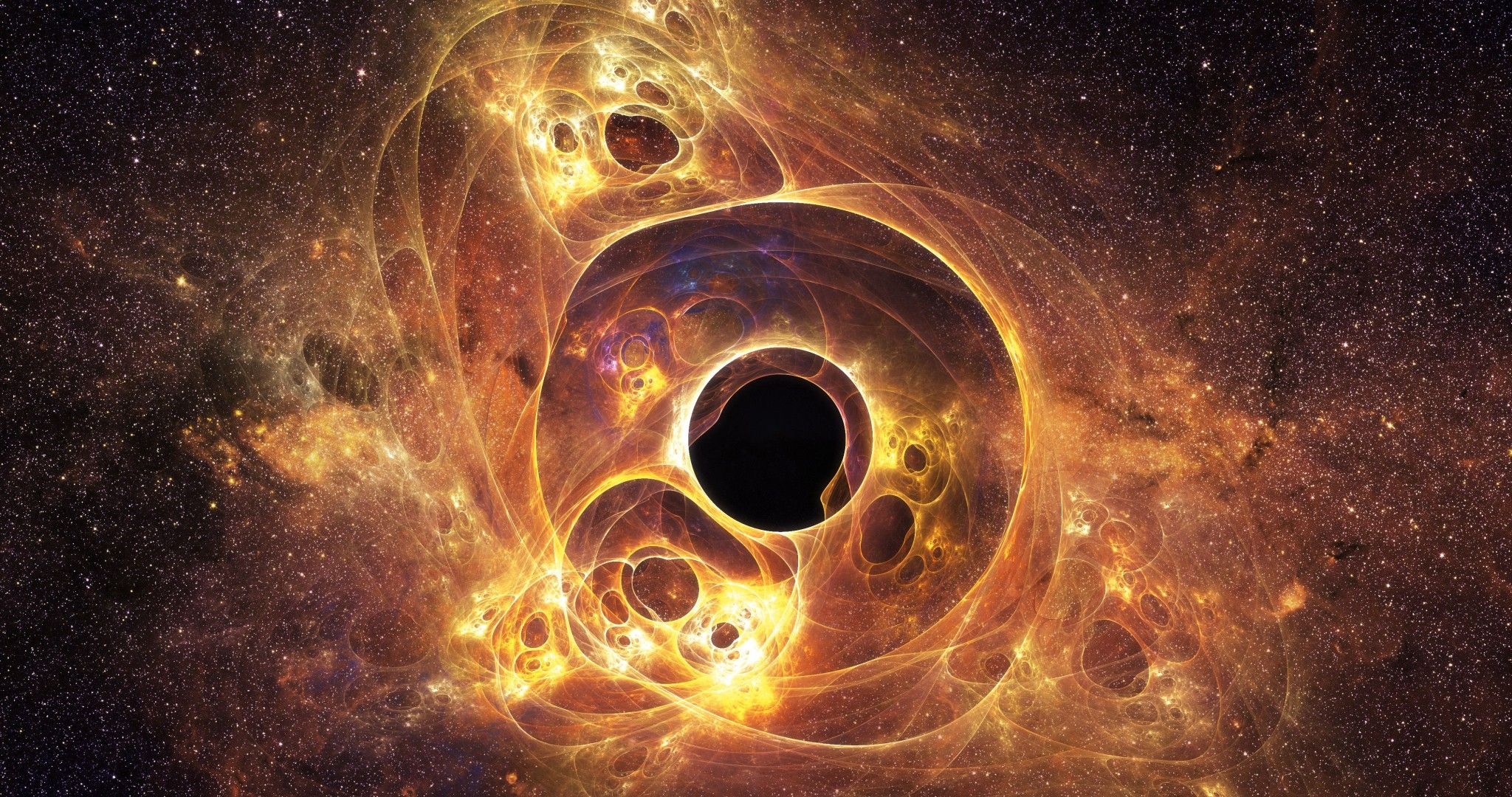 Golden black hole. Black hole, Black hole wallpaper, HD wallpaper