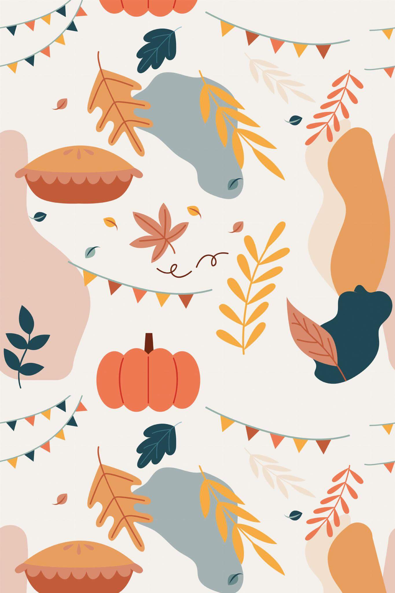 Fun thanksgiving Peel and Stick