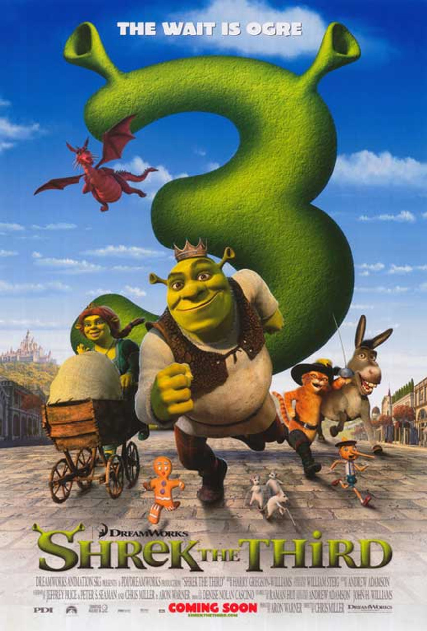 Shrek the Third Movie Poster Print (11 x 17) # MOVGI7008