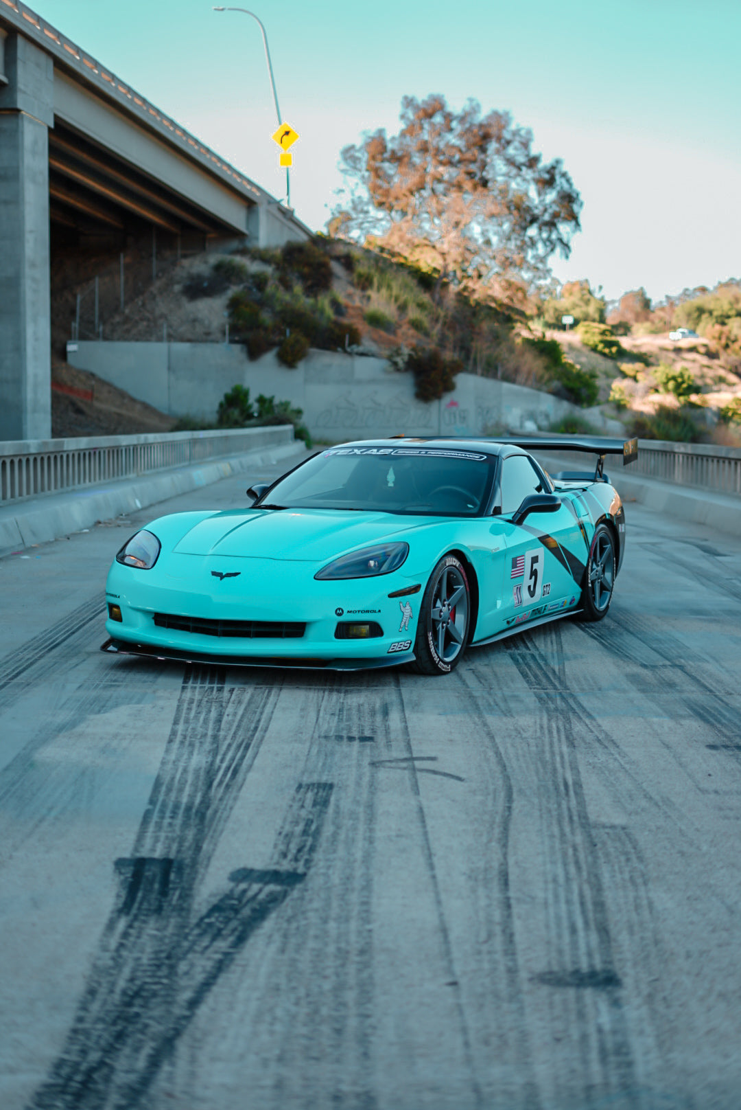 Chevrolet Corvette C6 / C6 Z06 GTC 500 Adjustable Wing 2005 2013