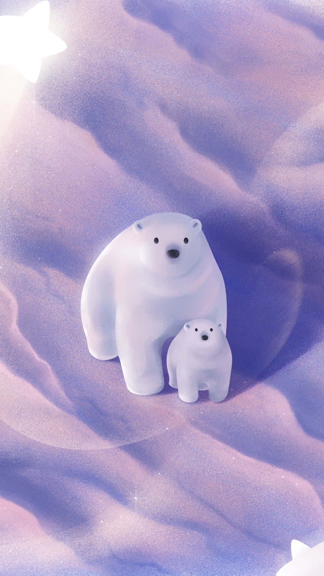 Download A polar bear taking in