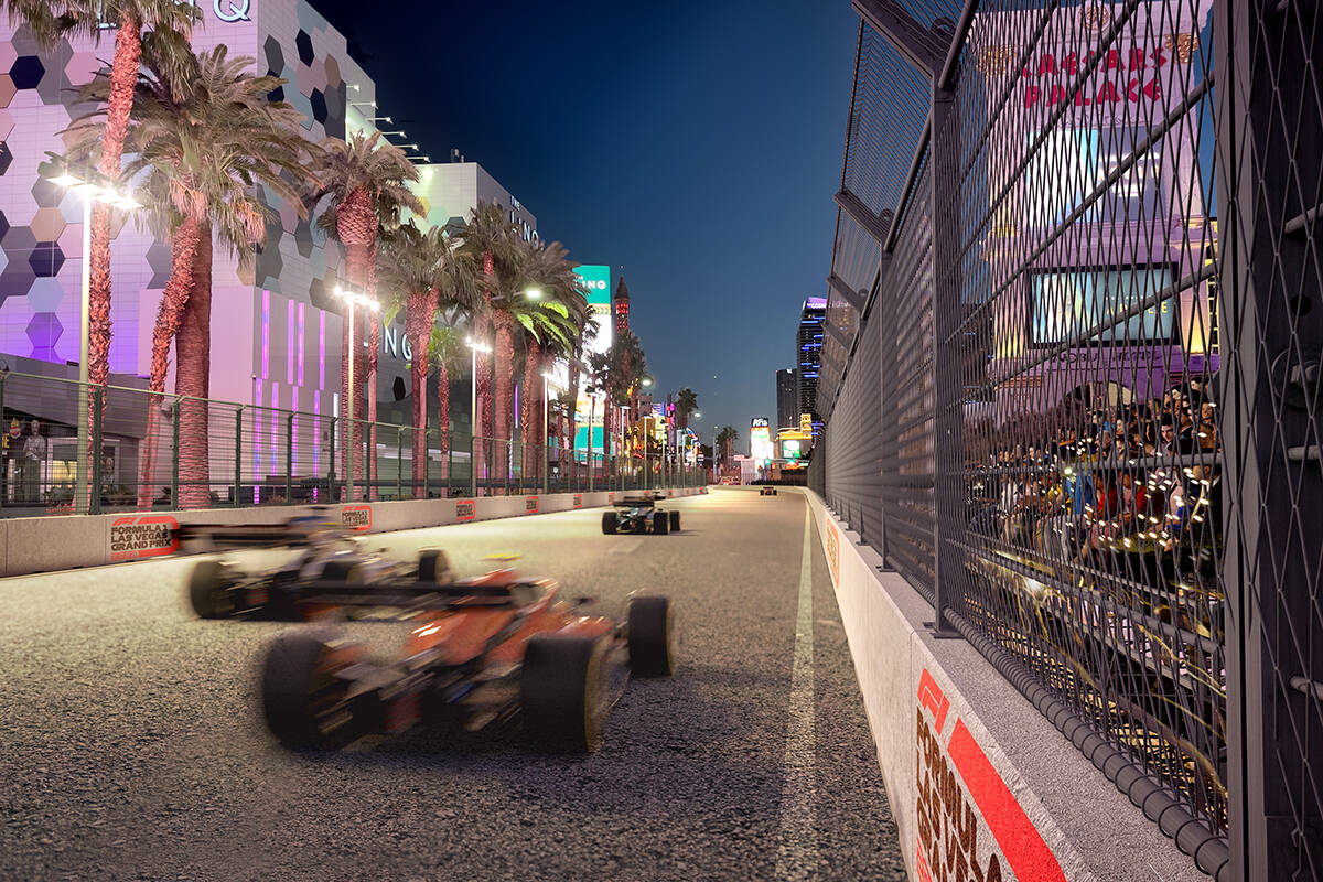Las Vegas Grand Prix Formula One 2023 race date announced